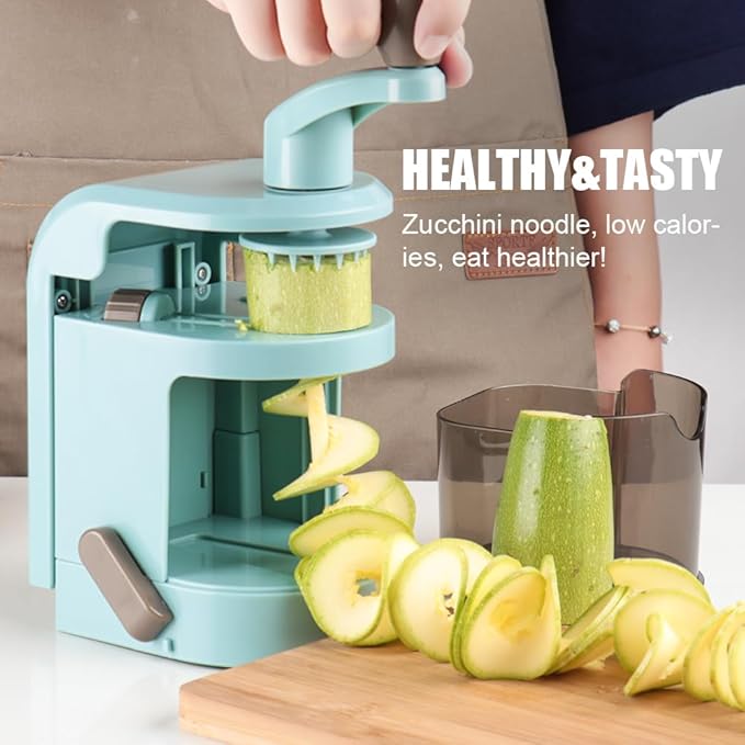 Universal Vegetable Spiralizer –  Veggie Pasta & Spiral Cutter Tool