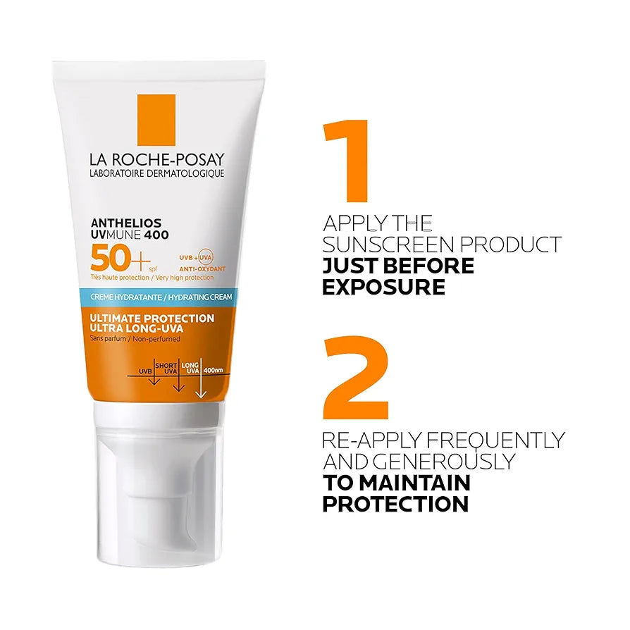 La Roche-Posay Anthelios Anti-Shine Sunscreen SPF 50 – Oil Control & Matte Finish for Oily Skin