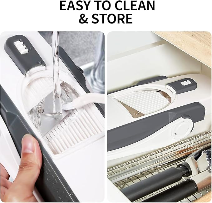 4-in-1 Adjustable Vegetable Chopper | Cut, Slice & Dice