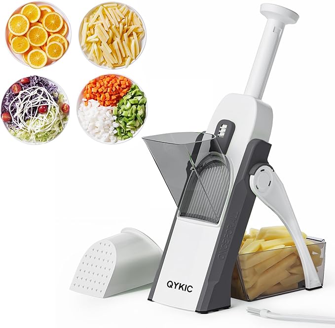 4-in-1 Adjustable Vegetable Chopper | Cut, Slice & Dice