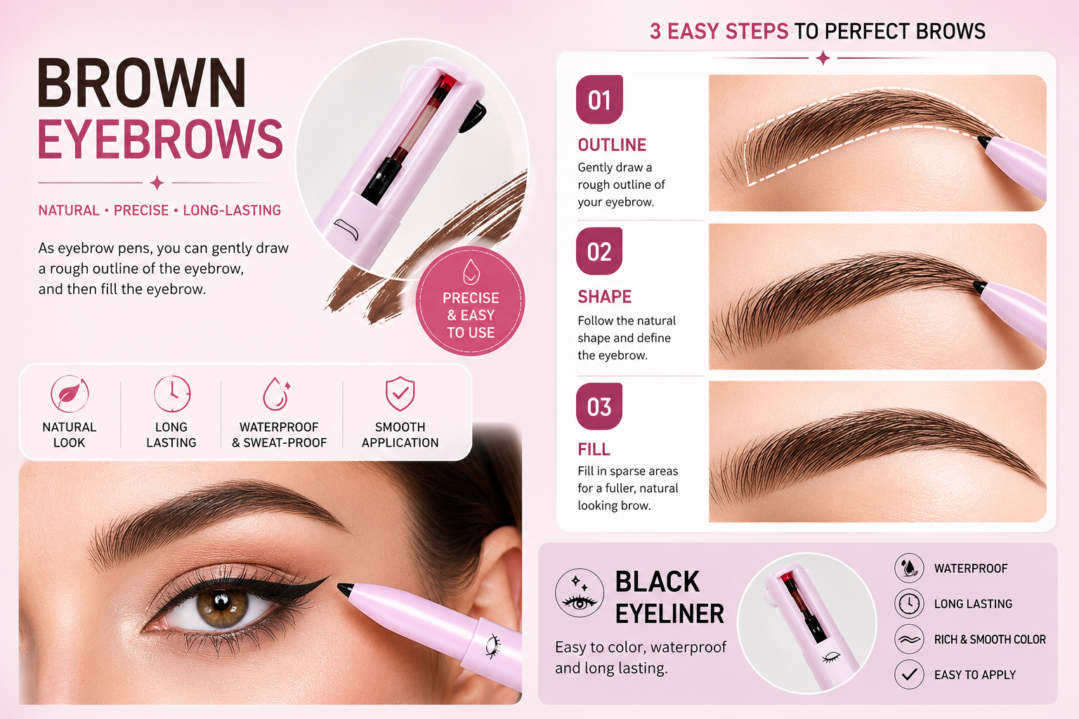 Your Ultimate Beauty Hack: Transform with the 4-in-1 Makeup Pencil