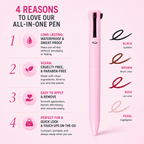 Your Ultimate Beauty Hack: Transform with the 4-in-1 Makeup Pencil
