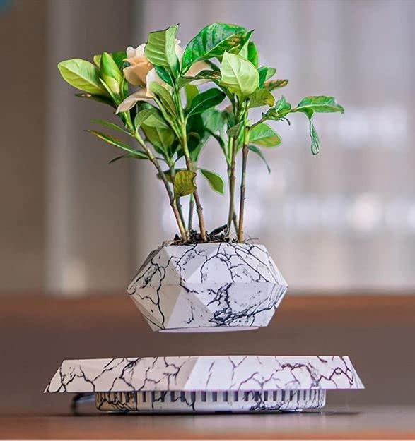 Levitating Magnetic Floating Marble Pot