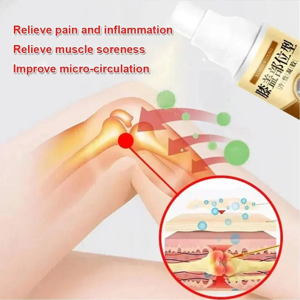 Fast-Acting Knee Pain Relief Cold Spray